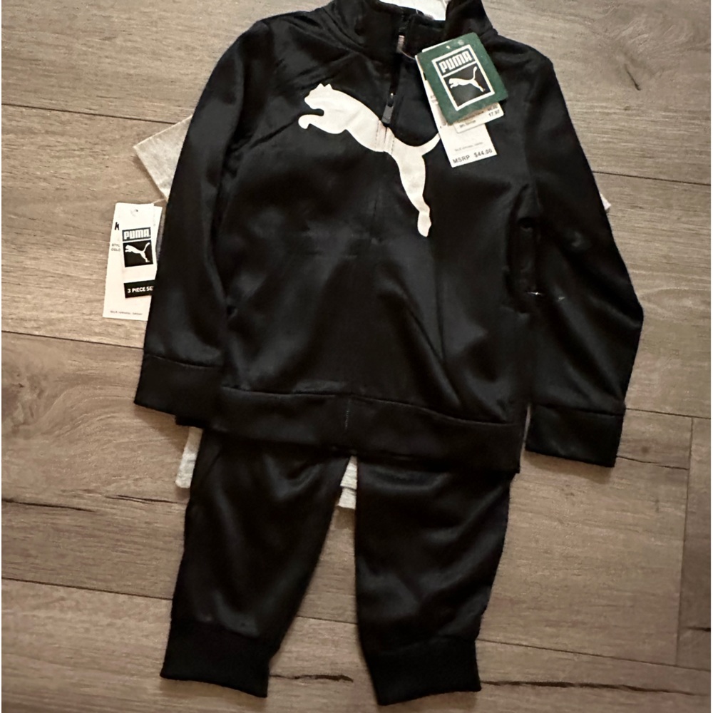 Puma 3 piece sweatsuit set 24 months